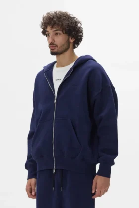 Sweat à capuche zippé Basic