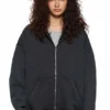 Sweat à capuche zippé Basic