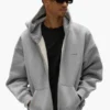 Sweat à capuche zippé Basic