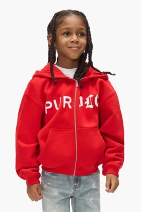 Sweat à capuche zippé « Half & Half » pour enfant