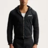 Sweat à capuche zippé « Script »