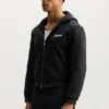 Sweat à capuche zippé « Script »