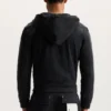 Sweat à capuche zippé « Script »