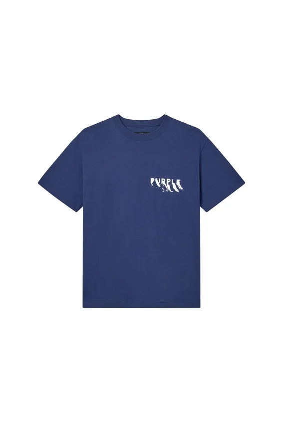 T-shirt avec logo peint