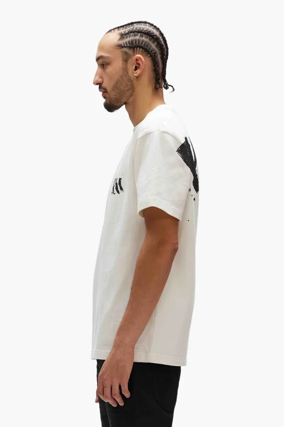 T-shirt avec logo peint