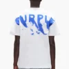 T-shirt avec logo peint