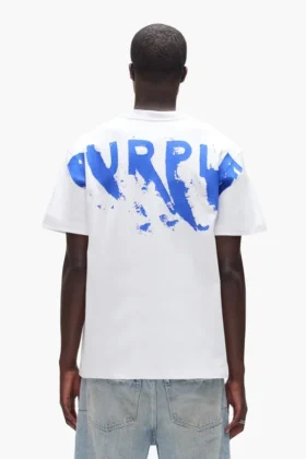 T-shirt avec logo peint