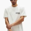 T-shirt avec logo peint