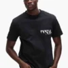 T-shirt avec logo peint