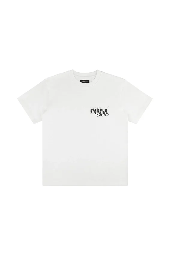 T-shirt avec logo peint