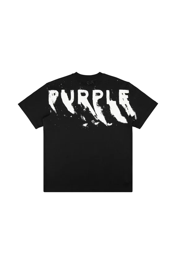 T-shirt avec logo peint