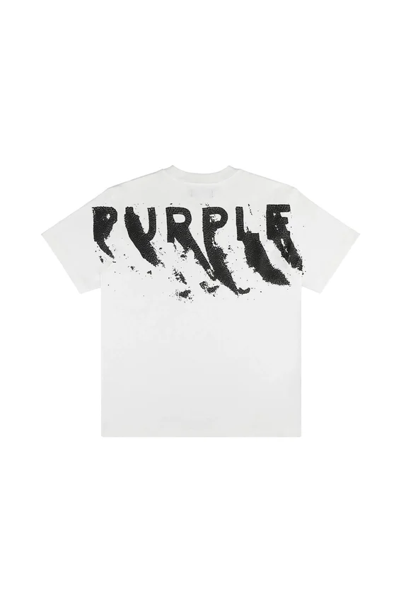 T-shirt avec logo peint