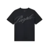T-shirt « Crystal Slanted Script »