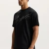 T-shirt « Crystal Slanted Script »