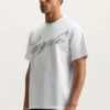 T-shirt « Crystal Slanted Script »