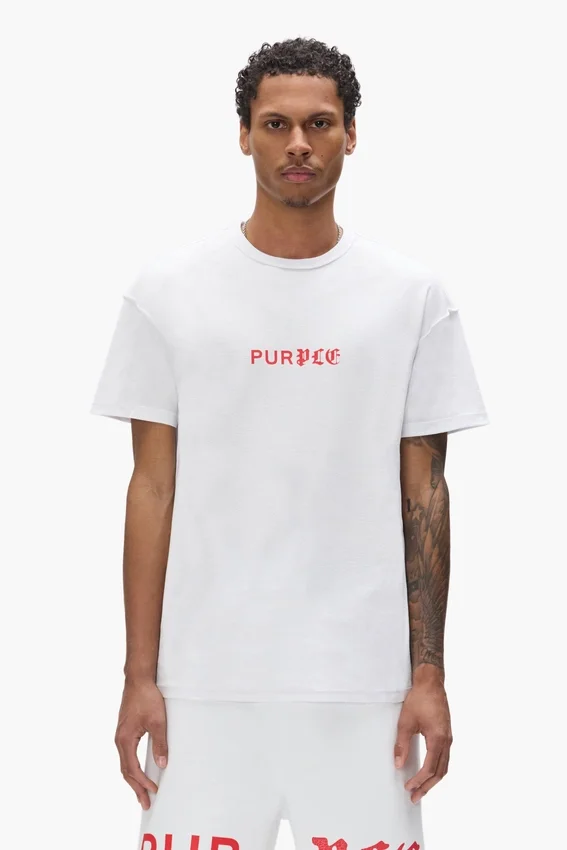 T-shirt « Half & Half » avec logo