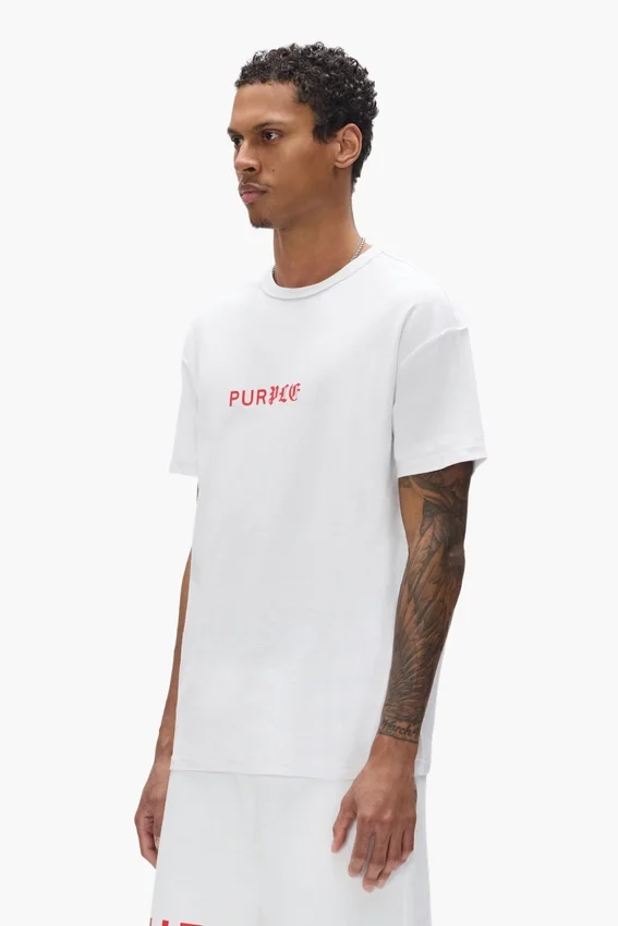 T-shirt « Half & Half » avec logo