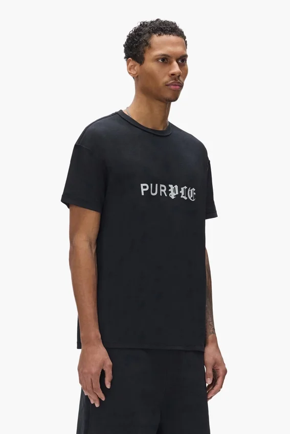 T-shirt « Half & Half » avec logo