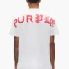 T-shirt « Half & Half » avec logo