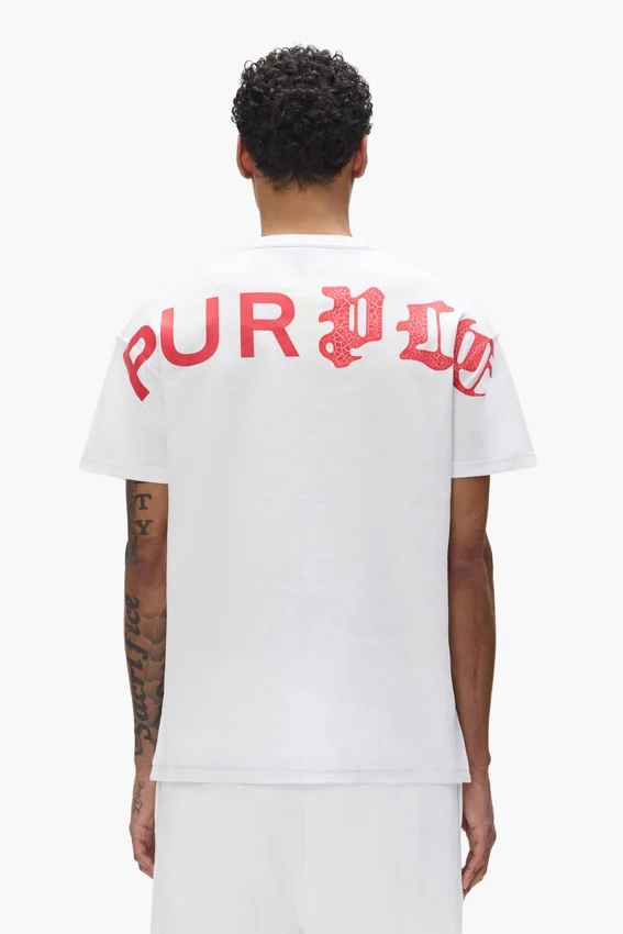 T-shirt « Half & Half » avec logo
