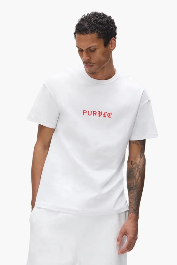 T-shirt « Half & Half » avec logo