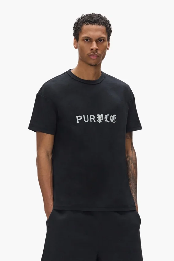T-shirt « Half & Half » avec logo