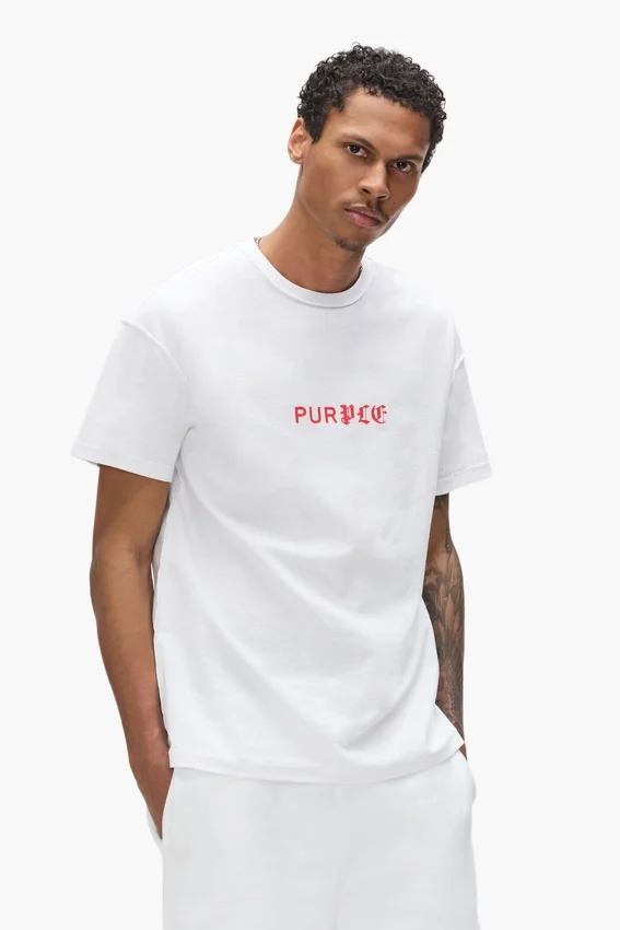 T-shirt « Half & Half » avec logo
