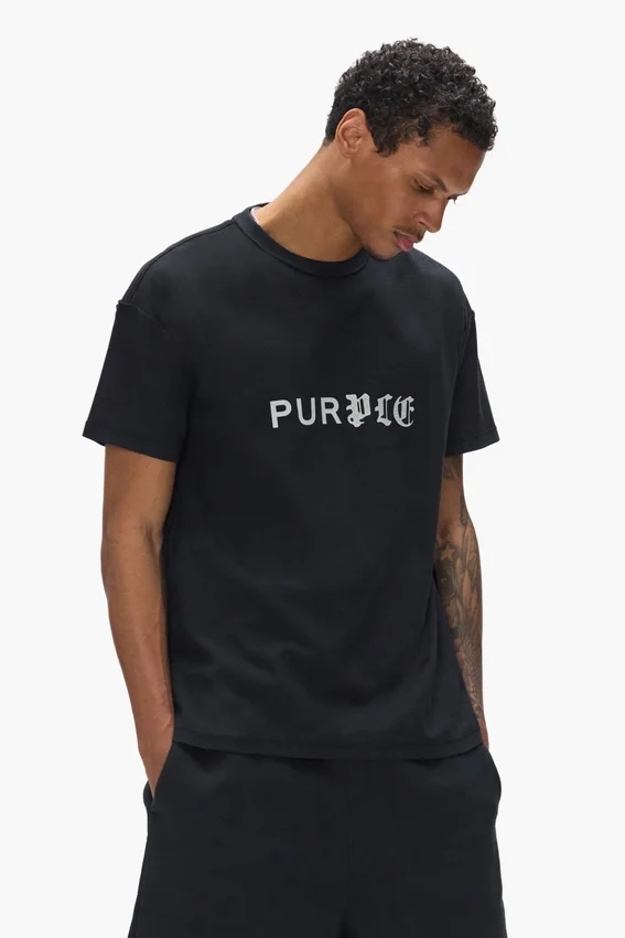T-shirt « Half & Half » avec logo