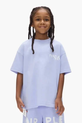 T-shirt pour enfant avec logo peint