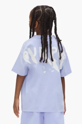 T-shirt pour enfant avec logo peint