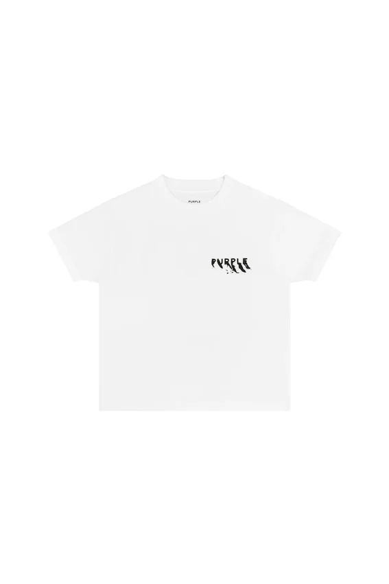 T-shirt pour enfant avec logo peint