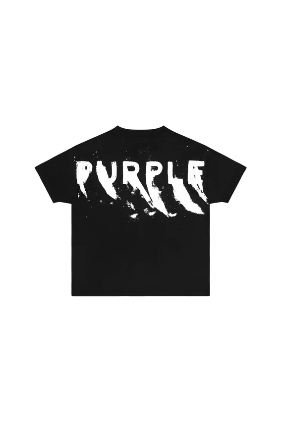 T-shirt pour enfant avec logo peint