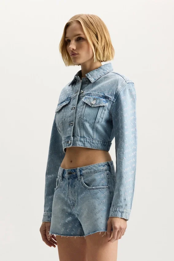 Veste courte Logo Bling