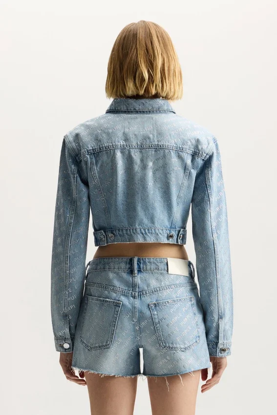 Veste courte Logo Bling