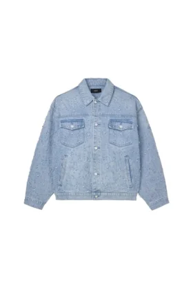 Veste de camionneur ornée