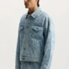 Veste de camionneur ornée