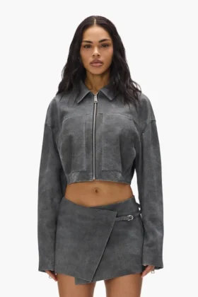 Veste de charpentier en cuir