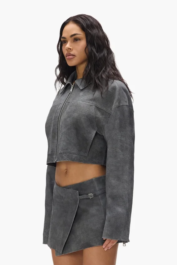 Veste de charpentier en cuir