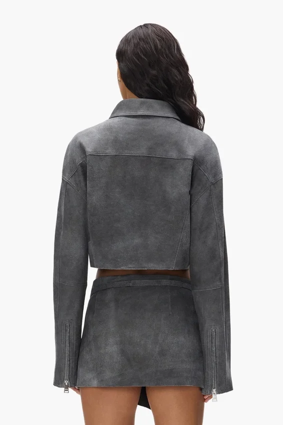 Veste de charpentier en cuir