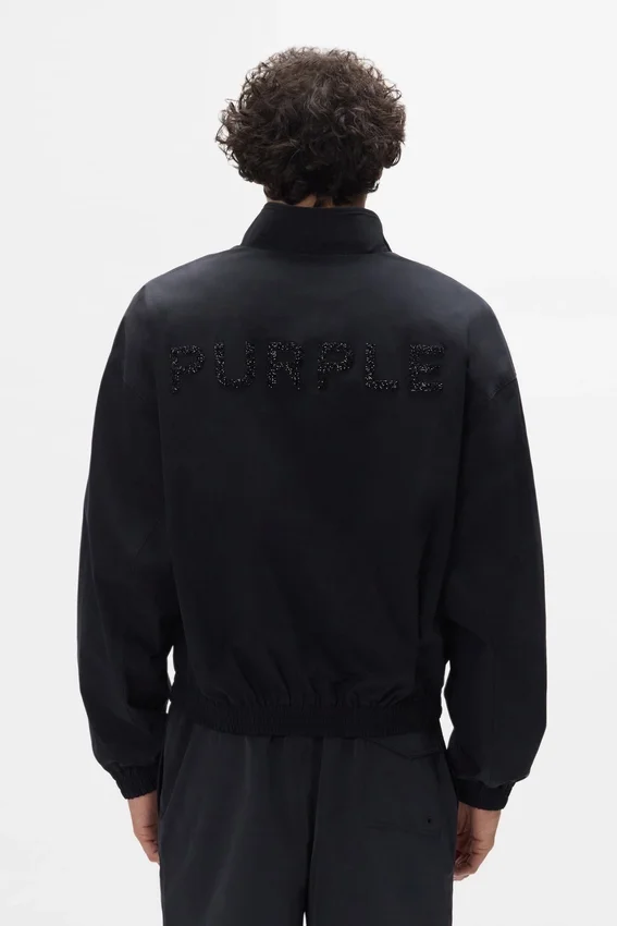 Veste de sport avec logo en cristaux