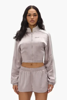 Veste de sport en satin