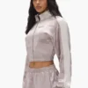 Veste de sport en satin