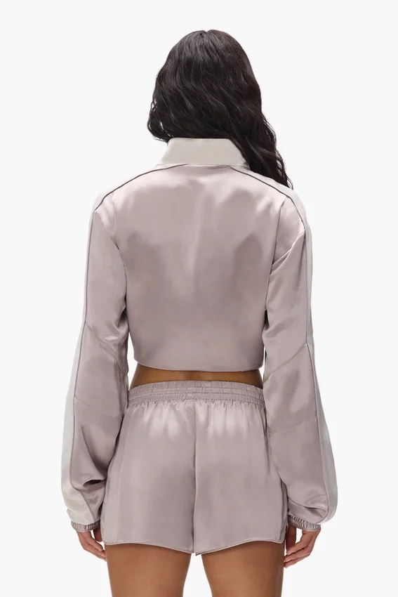Veste de sport en satin