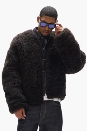 Veste en peau de mouton
