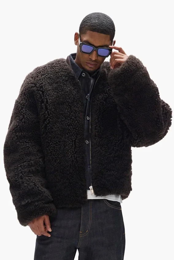 Veste en peau de mouton