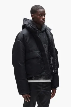Veste matelassée en sergé