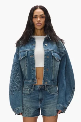 Veste monogrammée